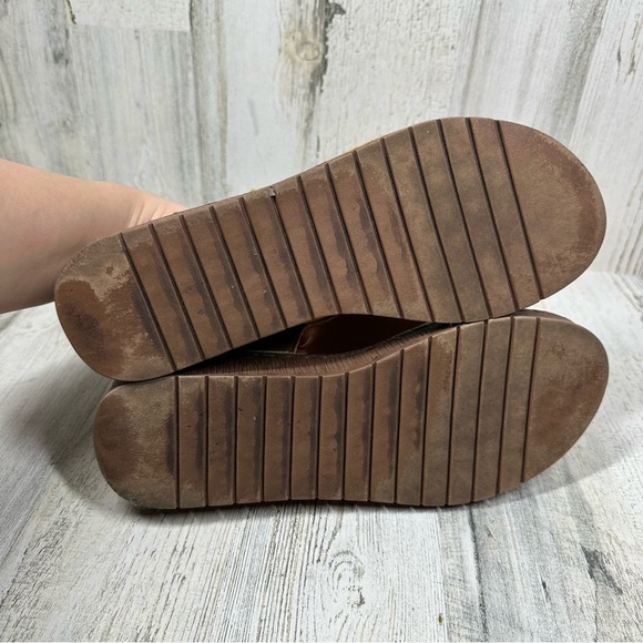 Journee Collection Mckell Tan Slip On Thong Wedge Platform Sandals #930 - Picture 10 of 11